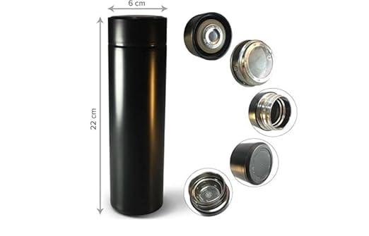 Stainless Steel Water Bottle With Led Temperature Display - Image 3